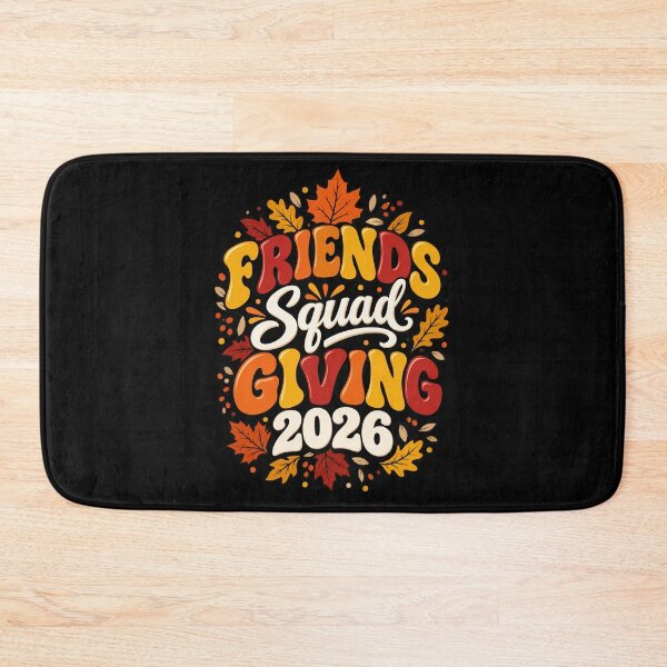 Item preview, Friends Squad Giving 2026 Autumn Thanksgiving Friendsgiving Graphic designed and sold by Whirx.