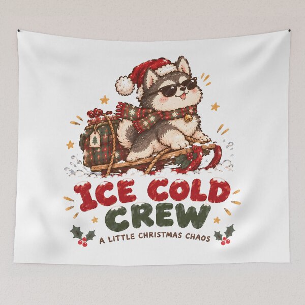 Item preview, Ice Cold Crew - A Little Christmas Chaos designed and sold by ianm1028.