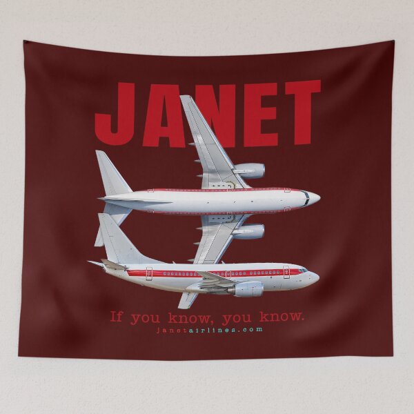 Item preview, JANET Airlines: If You Know, You Know designed and sold by ASX Research Merch.