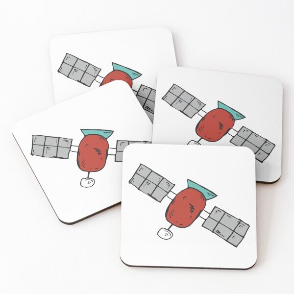 Item preview, Red Space Satellite designed and sold by OsageSpace.