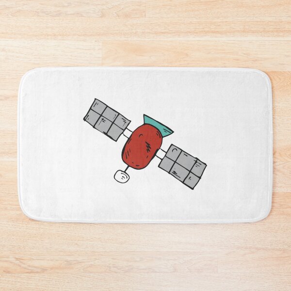 Item preview, Red Space Satellite designed and sold by OsageSpace.