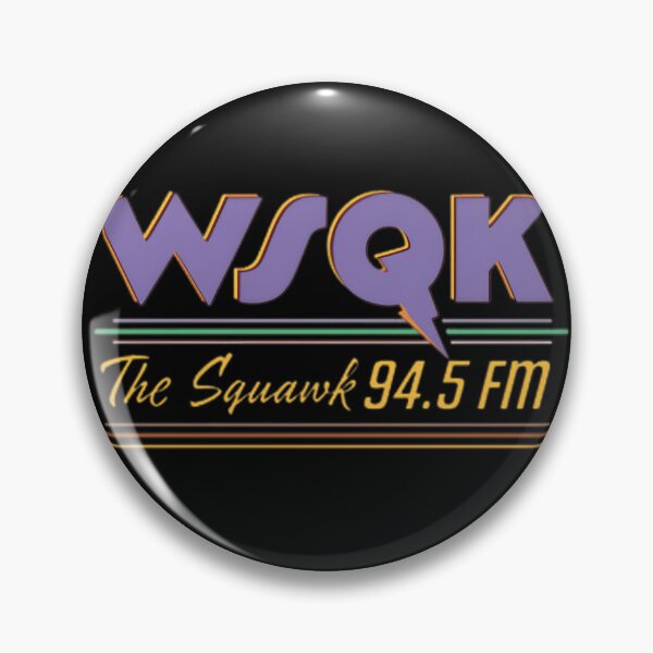 Item preview, Dustin Henderson Inspired Retro Radio Design WSQK The Squawks FM Vintage Style designed and sold by TochiStore.
