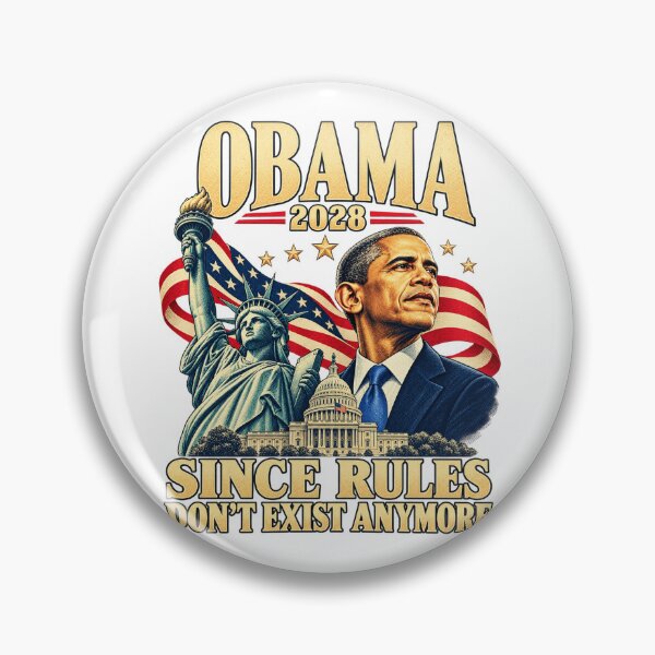 Item preview, Obama 2028 Since Rules Don't Exist Anymore Satire Gift designed and sold by SEINENGAPPI12.