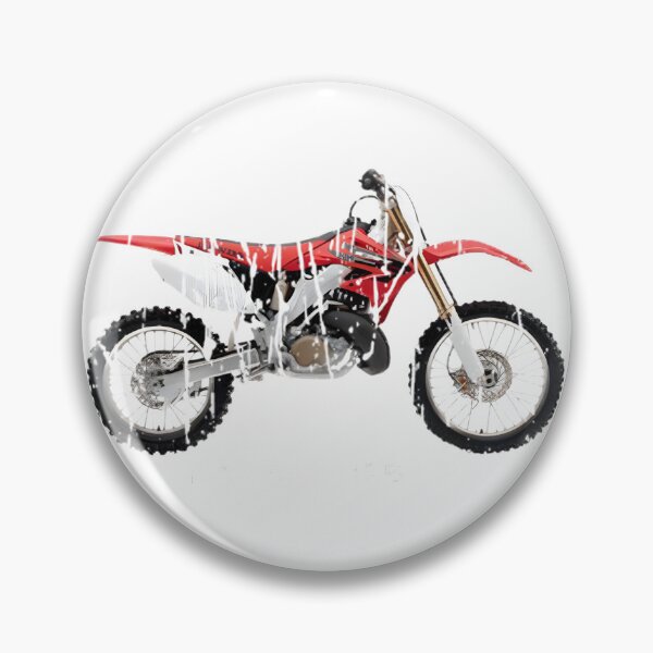 Item preview, Honda CR Inspired Motorcycle Racing Design for Enthusiasts designed and sold by TheVoidDark.