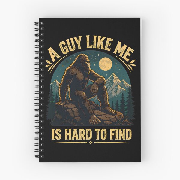 Item preview, funny bigfoot retro sasquatch designed and sold by hugoinkcoast.