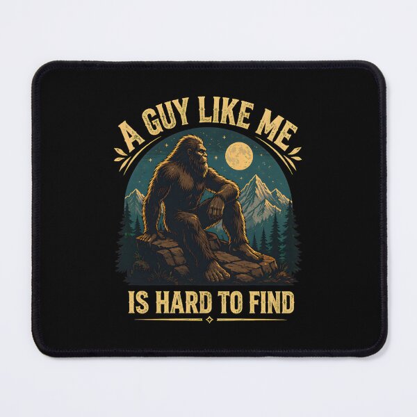 Item preview, funny bigfoot retro sasquatch designed and sold by hugoinkcoast.