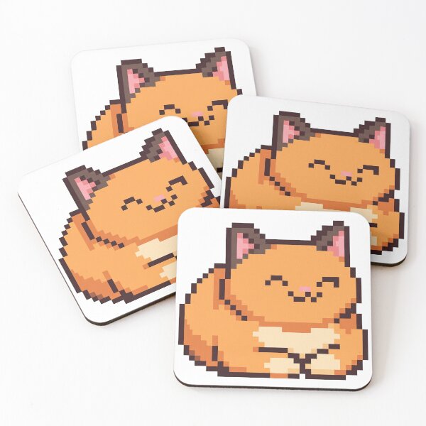 Item preview, Pixel Art Cat Loaf designed and sold by Rariks.