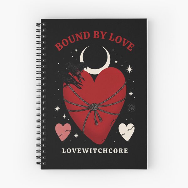 Item preview, Lovewitch Bound Heart Halloween Design Graphic Tee v5 designed and sold by DarylWelsh2024.