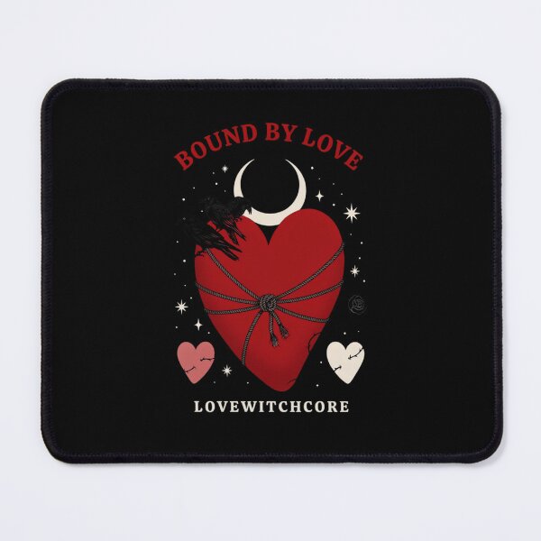 Item preview, Lovewitch Bound Heart Halloween Design Graphic Tee v5 designed and sold by DarylWelsh2024.