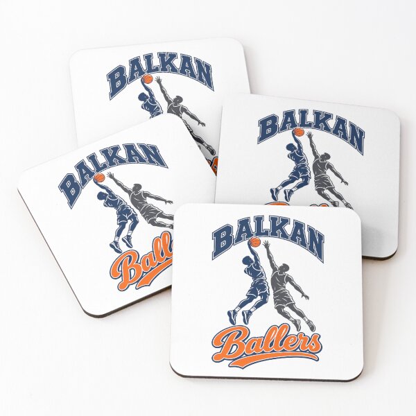 Item preview, Balkan Ballers Basketball Sports Player Retro Graphic designed and sold by Whirx.