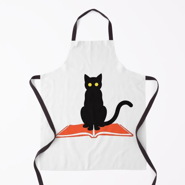 Item preview, Mysterious Black Cat Reading a Book designed and sold by Ikochane.