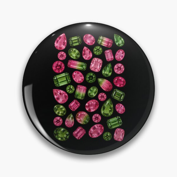 Item preview, BIRTHSTONE COLLECTION ⭐ SCATTER - OCTOBER • TOURMALINE • Modern designed and sold by WheelieGdArt.
