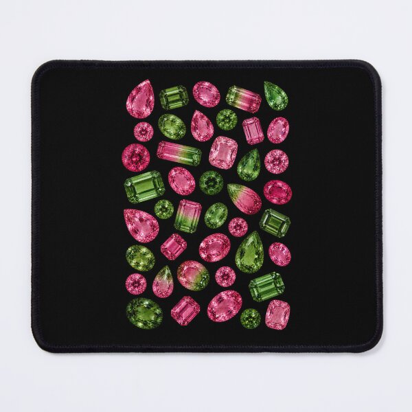 Item preview, BIRTHSTONE COLLECTION ⭐ SCATTER - OCTOBER • TOURMALINE • Modern designed and sold by WheelieGdArt.