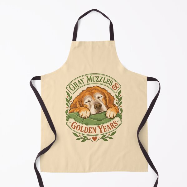 Item preview, Gray Muzzles Golden Years Senior Dog designed and sold by KAYJAY DESIGNS.