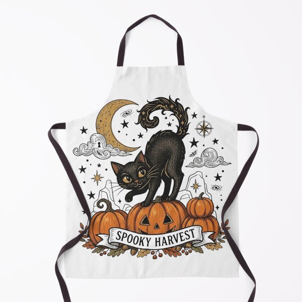 Item preview, Spooky Harvest Black Cat designed and sold by Blueberiteen.