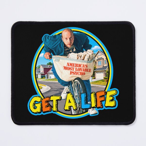 Item preview, Get a Life Bicycle Sticker designed and sold by pmjv-csv.