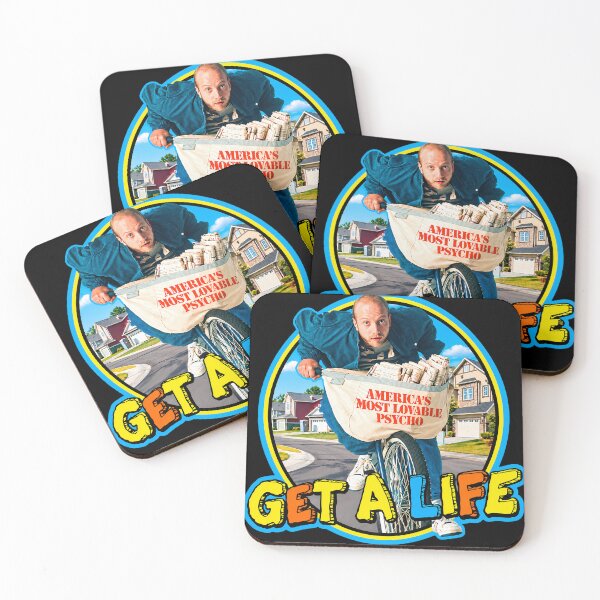 Item preview, Get a Life Bicycle Sticker designed and sold by pmjv-csv.