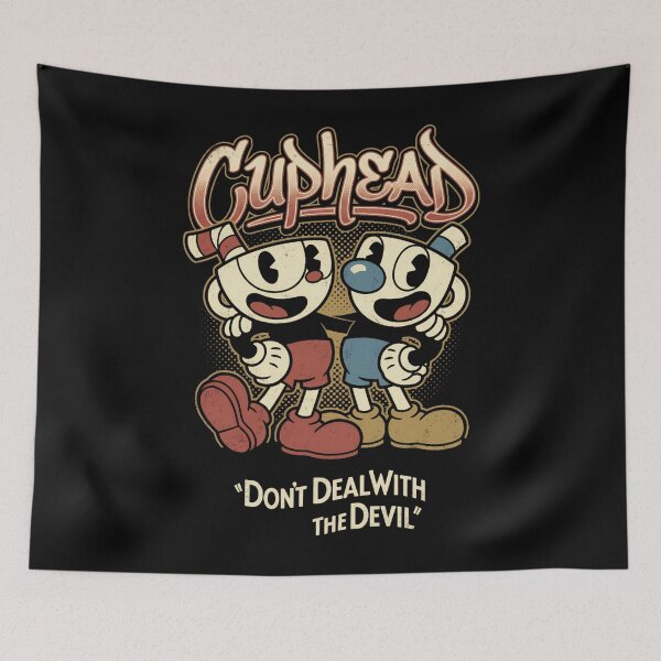 Item preview, Cuphead Cuphead and Mugman Gaming Graphic  designed and sold by LynnGablestore.