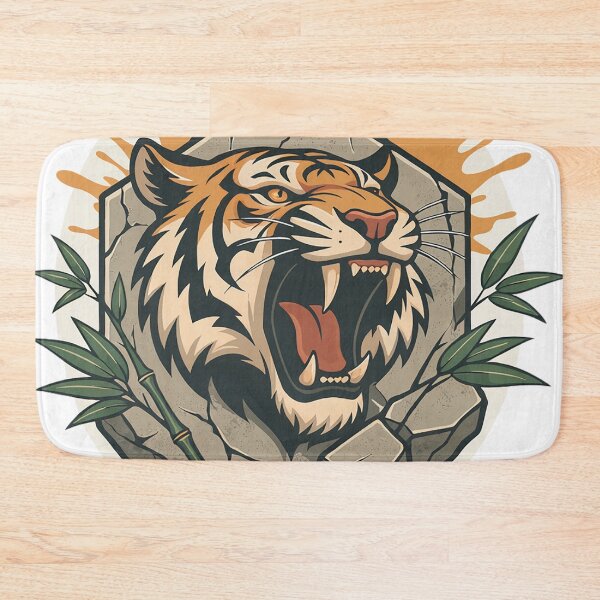 Item preview, Roaring Tiger In The Wild Mountains designed and sold by ellieknight911.