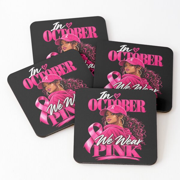 Item preview, in October We Wear Pink Black Women Breast Cancer Awareness designed and sold by SEINENGAPPI8.