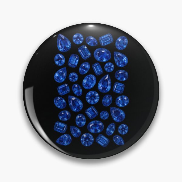 Item preview, BIRTHSTONE COLLECTION ⭐ SCATTER - SEPTEMBER • SAPPHIRE • Modern designed and sold by WheelieGdArt.