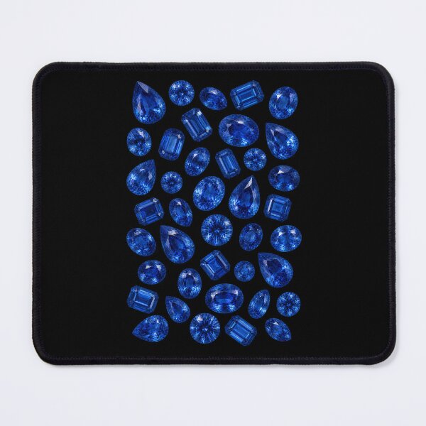 Item preview, BIRTHSTONE COLLECTION ⭐ SCATTER - SEPTEMBER • SAPPHIRE • Modern designed and sold by WheelieGdArt.