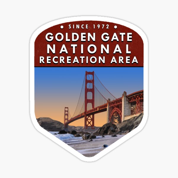 Golden Gate National Recreation Area Sticker