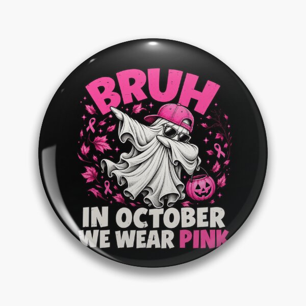 Item preview, Breast Cancer Bruh in October We Wear Pink Toddler Boys Kids designed and sold by SEINENGAPPI8.