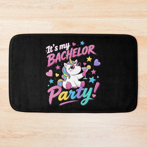Item preview, its my bachelor party unicorn funny marriage party designed and sold by hugoinkcoast.