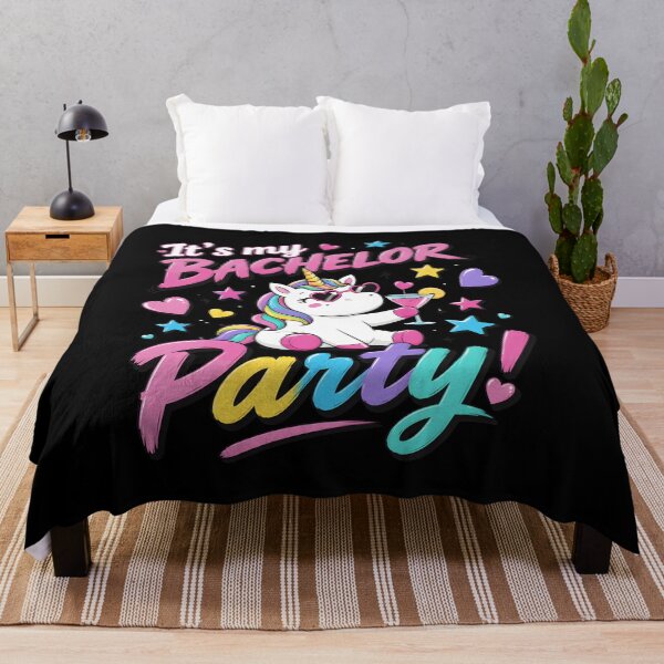 Item preview, its my bachelor party unicorn funny marriage party designed and sold by hugoinkcoast.