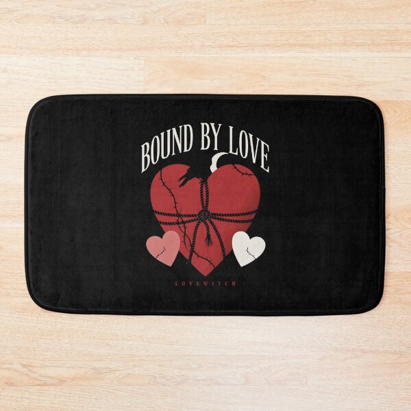 Item preview, Lovewitch Bound Heart Halloween Design Graphic Tee v6 designed and sold by DarylWelsh2024.