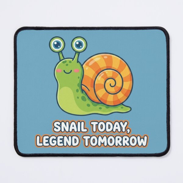 Item preview, Cute Snail Today Legend Tomorrow T-Shirt, Funny Motivational Animal Quote Shirt, Cute Snail Graphic Art Poster, Funny Snail Merch designed and sold by morning sun.