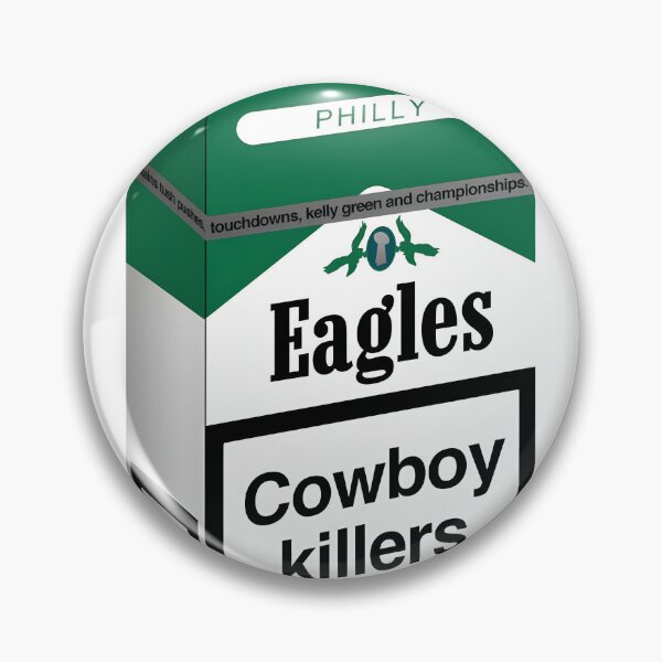 Item preview, Philly Football Cowboy Killers Parody Design in Kelly Green for Eagles Fans designed and sold by TheNotesPoster.
