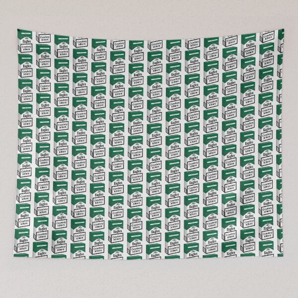 Item preview, Philly Football Cowboy Killers Parody Design in Kelly Green for Eagles Fans designed and sold by TheNotesPoster.