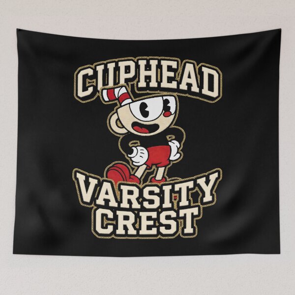 Item preview, Cuphead Cuphead Varsity Gamer Graphic  designed and sold by LynnGablestore.