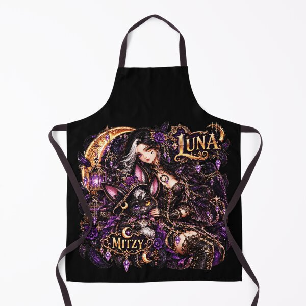Item preview, Luna & Mitzy – Gothic Anime Witch and Rabbit | Luna’s Forest Friends designed and sold by TheInkRaven.