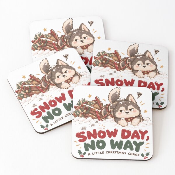 Item preview, Snow Day, No Way - A Little Christmas Chaos designed and sold by ianm1028.