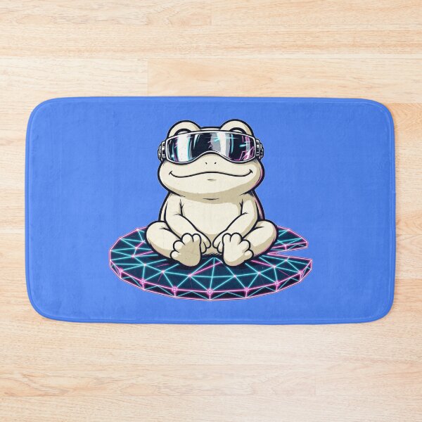 Item preview, Holographic Frog Synthwave Retro Future designed and sold by KungPowUnicorn.