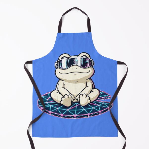Item preview, Holographic Frog Synthwave Retro Future designed and sold by KungPowUnicorn.