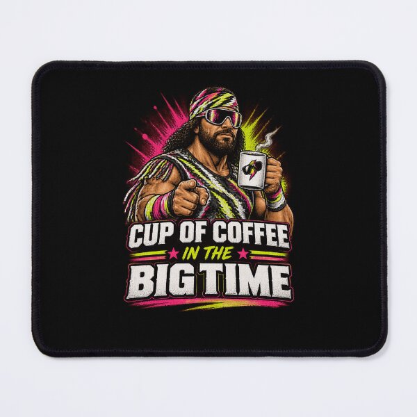 Item preview, Macho Man Randy Savage Coffee Big Time Wrestling designed and sold by EricaVera.