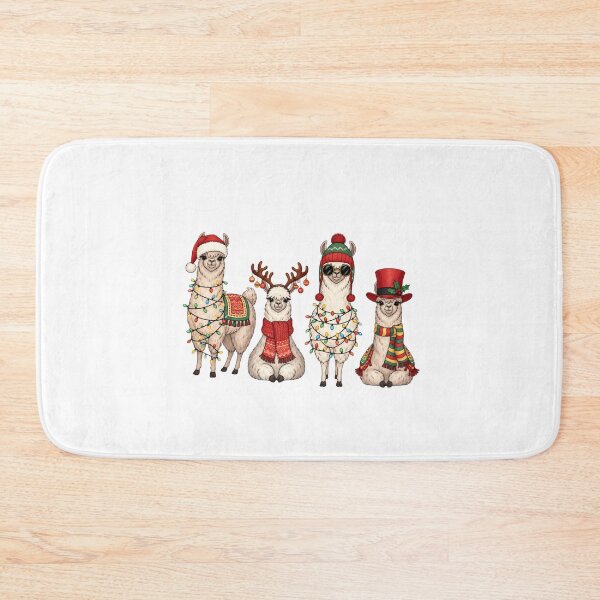 Item preview, Funny Llama Christmas designed and sold by LeonellDavy.