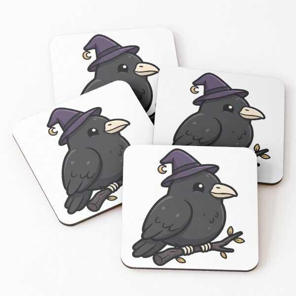 Item preview, Raven in a Witch Hat designed and sold by Rariks.
