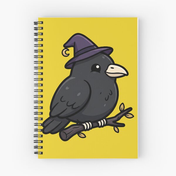 Item preview, Raven in a Witch Hat designed and sold by Rariks.