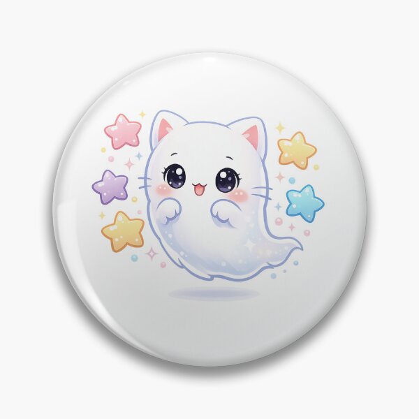 Item preview, Pastel Ghost Kitty designed and sold by Sommium .