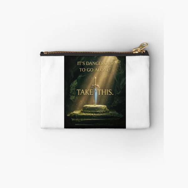 Item preview, It’s Dangerous To Go Alone Poster designed and sold by NickoGibson.
