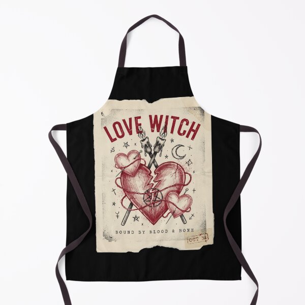 Item preview, Lovewitch Bound Heart Halloween Design Graphic Tee v8 designed and sold by DarylWelsh2024.