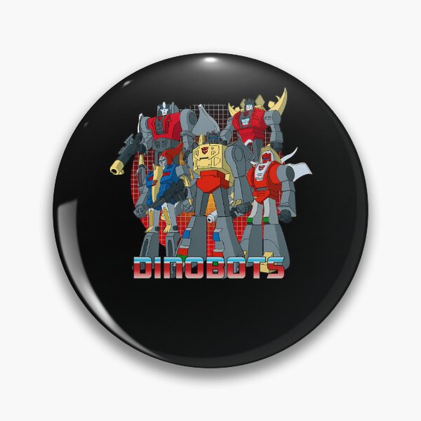 Item preview, Group Of Armored Prehistoric Robot Warriors Standing Together In Grid Circle designed and sold by HeloisCharrette.