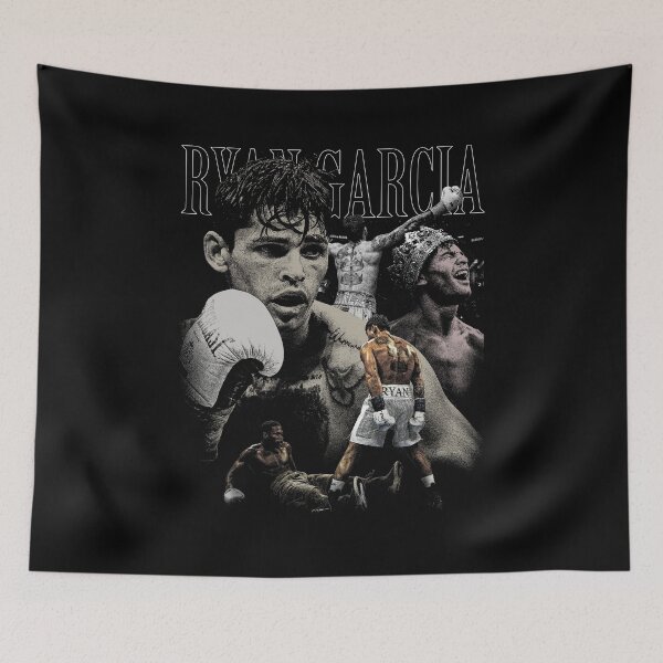 Item preview, Ryan Garcia Boxing Retro Collage Graphic designed and sold by ToonEra.