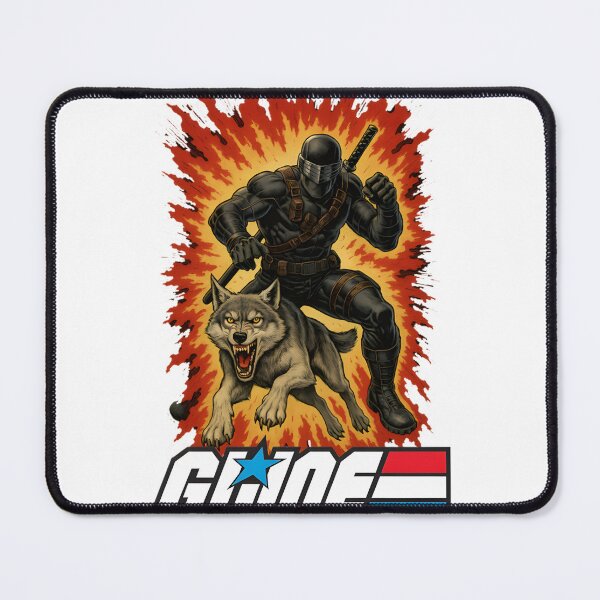Item preview, GI Joe Inspired Commando Military Soldier Illustration Design designed and sold by sweatsyo.