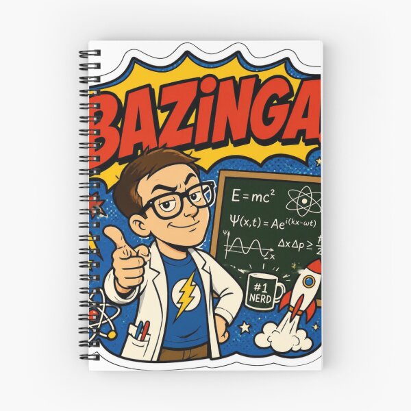 Item preview, Bazinga Comic Pop Art Sheldon Cooper Sticker designed and sold by drdoodle92 Art.